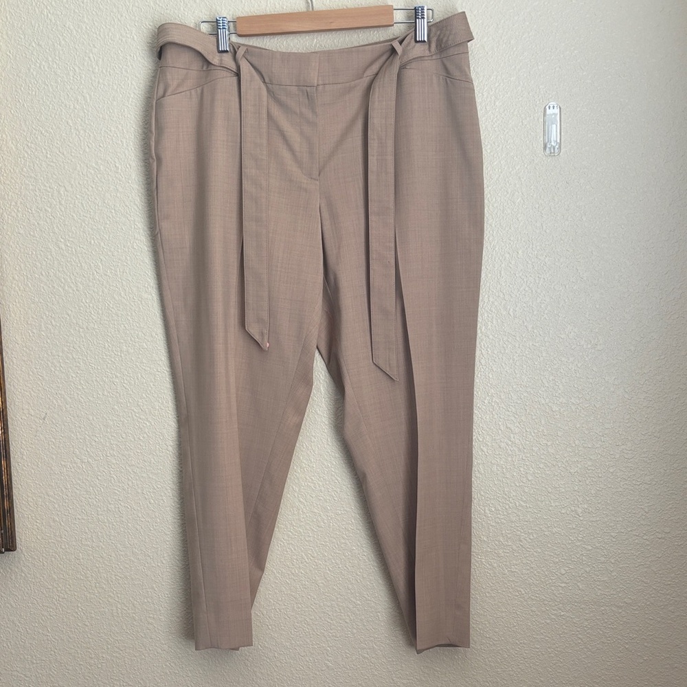 White House Black Market Taupe Women's Trousers